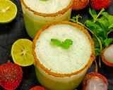 A picture of step 8 of Lychee Squash (Lychee Juice).