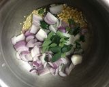 A picture of step 2 of Tomato coconut rice.