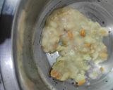 A picture of step 3 of No bake banana 🍌 cheese chilled cake in bowl.