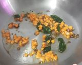A picture of step 4 of Rajgira Seeds Upma.
