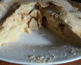 A picture of step 11 of Mandys plate apple pie.