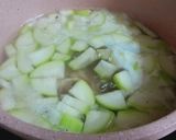 Hình bước làm 1 của món Canh bí đao nấu giò heo