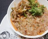 A picture of step 4 of Chinese khichadi.