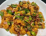 รูปขั้นตอนการทำที่ 4 ของ ลาบไก่ทอด