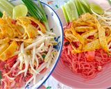 รูปขั้นตอนการทำที่ 4 ของ ผัดหมี่กะทิสีชมพู