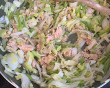 Foto del paso 4 de la receta: Pasta de lenteja roja con verdura y atún