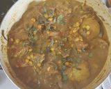 A picture of step 5 of Chana Dal Mangsha.