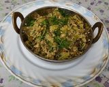 A picture of step 5 of Khandesh special Green chilli thecha (mirchicha thecha/kharda).