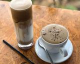 Hình bước làm 3 của món Cafe bọt