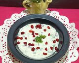 A picture of step 3 of Cucumber and Pomegranate Raita.