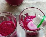 A picture of step 3 of Minty Dragon Fruit Sprite Cooler (Summer Special) (WelComeDrinks).