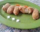 Foto langkah ke 5 dari resep Stik keju mozarella #homemade #cemilan #sederhana.