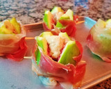 Foto del paso 7 de la receta: Higos envueltos en Jamón Ibérico, rellenos de roquefort fundido