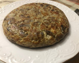 Foto del paso 5 de la receta: Tortilla de berenjena y champiñones