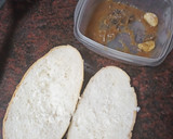 Foto del paso 1 de la receta: Bocadillo de cinta de lomo con champiñones al horno