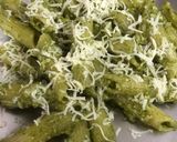 A picture of step 13 of Basil Pesto Pasta.