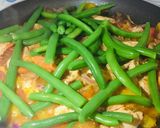 Foto del paso 3 de la receta: Salteado de Vainitas con Pechuga de Pavo !👩‍🍳