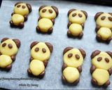 A picture of step 9 of Adorable 3D Panda Cookies.