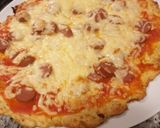 Foto del paso 5 de la receta: Pizza con base de pollo