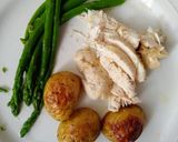 A picture of step 5 of [American Style] Garlic Butter Roasted Chicken Breast.