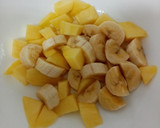 Foto del paso 1 de la receta: Macedonia de frutas con queso fresco