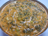 Methi matar malai