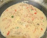 Gambar langkah 6 resipi 👩‍🍳Pasta (Elbow) Carbonara.