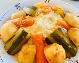 Une image de l'étape 6 de Couscous Agneau.