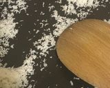 A picture of step 1 of Walnut mango chocolate.