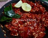 Foto langkah ke 5 dari resep Dendeng Balado Basah Khas Minang.