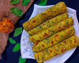 बथुआ का पराठा - सेहत के लिए पौष्टिक बथुआ साग का पराठा रेसिपी चरण 9 फोटो