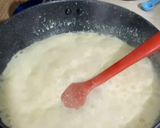 A picture of step 5 of Kesariya Rabdi.