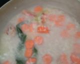 Foto langkah ke 3 dari resep Bobor bayam plus wortel, tahu.