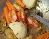A picture of step 3 of Protein Rich Healthy Chicken Stew With Garlic Bread.