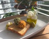 A picture of step 4 of Labneh Balls (Spicy & Plain) (Arabic style breakfast).