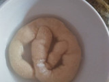 Fried pretzel