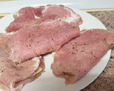 Foto del paso 2 de la receta: Cachopo de cerdo con arroz a la cúrcuma