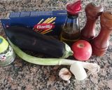 Foto del paso 1 de la receta: Spaghetti No5, con salsa de berenjena