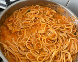 Foto del paso 8 de la receta: Espaguetis con Salsa cremosa