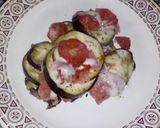 Foto del paso 5 de la receta: Berenjena salteada con jamón queso y tomate