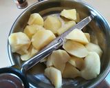 Foto del paso 3 de la receta Puré de patatas con guisantes y jamón