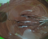 Foto langkah ke 3 dari resep Bolu Kukus Coklat Mekar, tanpa Mixer tanpa Telur.