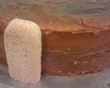 Foto del paso 11 de la receta: Torta rellena de duraznos con dulce de leche