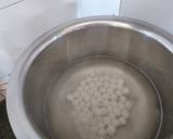 A picture of step 9 of Orange Rasmalai/ Khatti Mitti Paneer Bahar.