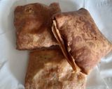 Foto langkah ke 5 dari resep Martabak Telor Kornet Keju Praktis!.