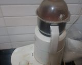 A picture of step 5 of Chenikkaya pachadi.