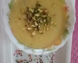 A picture of step 8 of #Ramadan.... Mango Firni.