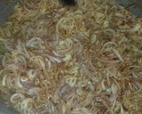 A picture of step 2 of Anday choly ka salan.