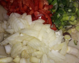 Foto del paso 1 de la receta: Bocadillos de Acelga y pollo picado