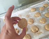 A picture of step 10 of Peanut Butter cookies with Chia.